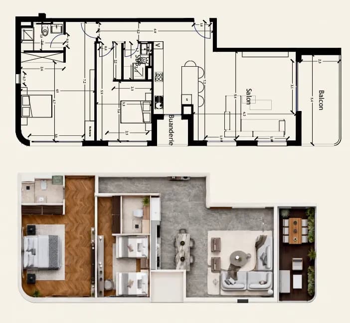 2nd floor apartment 07
