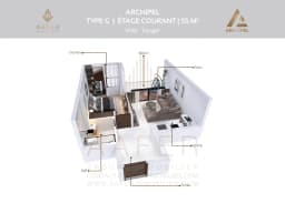Studios Corniche Tanger thumbnail 9
